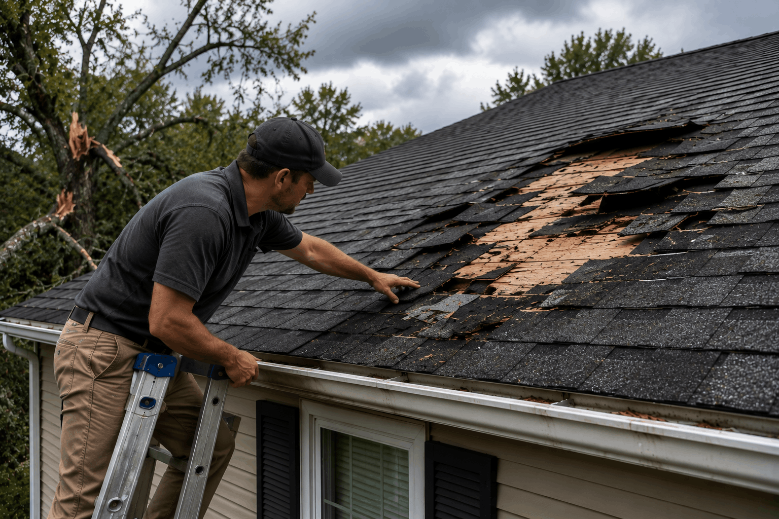 Storm Damage Roofing