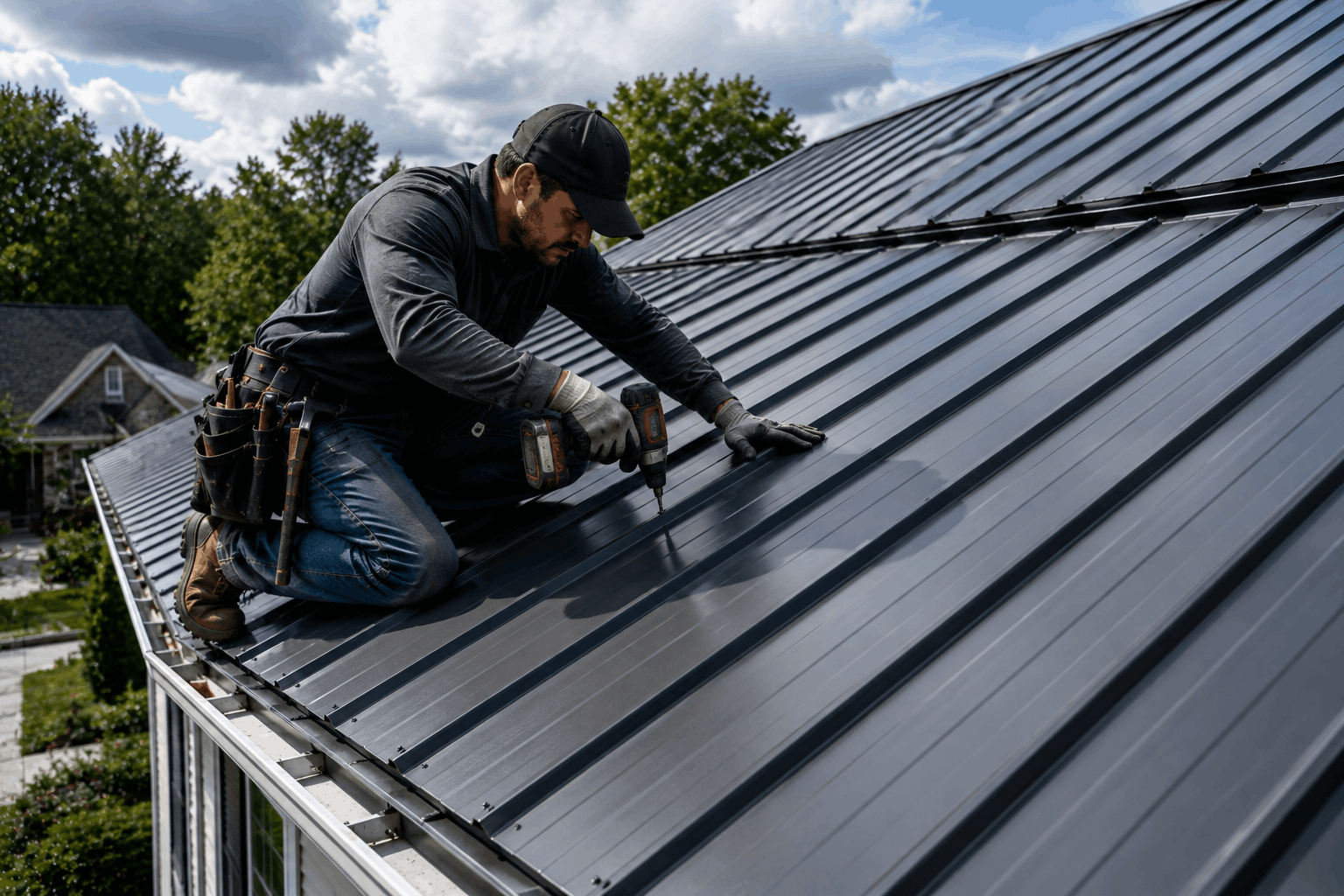 Metal roofing